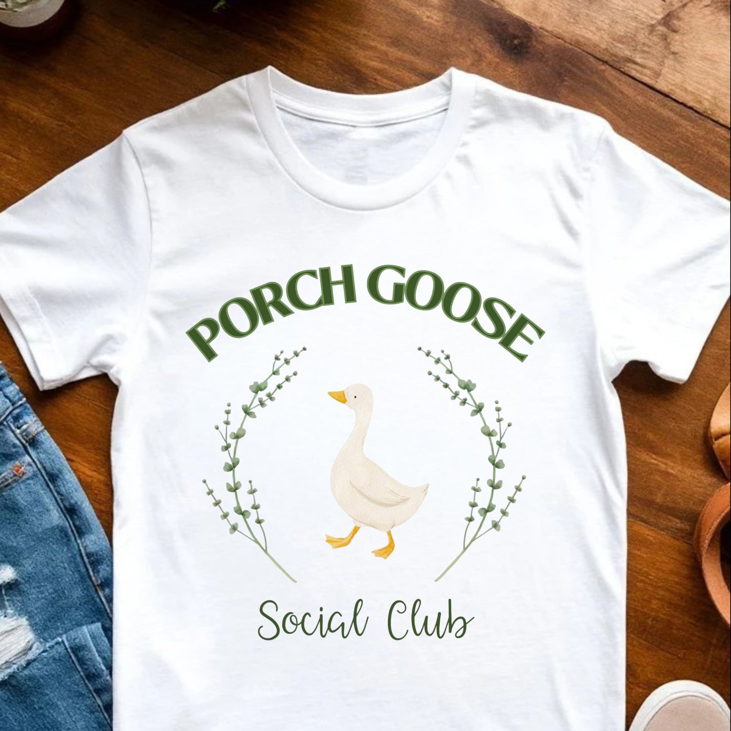 Porch goose shirt