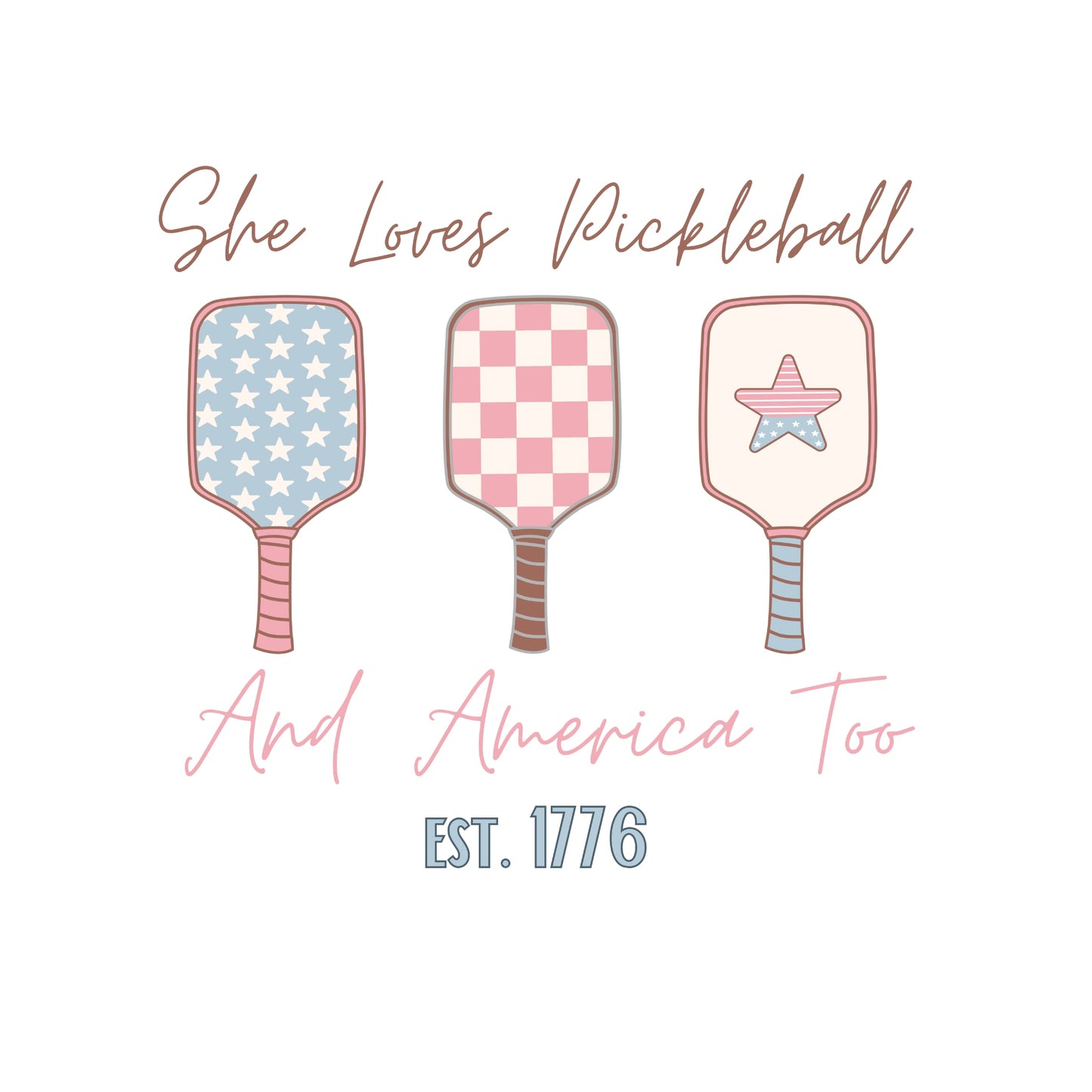 Pickleball 4th of july shirt