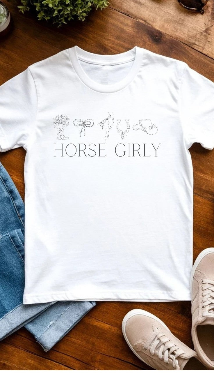 Horse girly shirt
